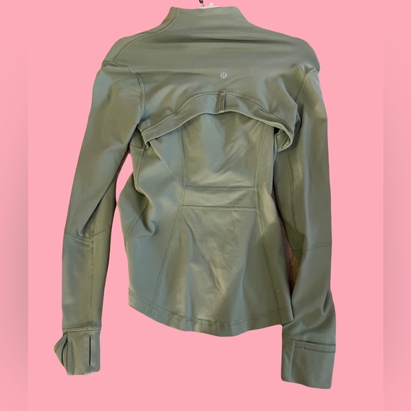 Lulu define jacket green size 4 - Picture 2 of 2